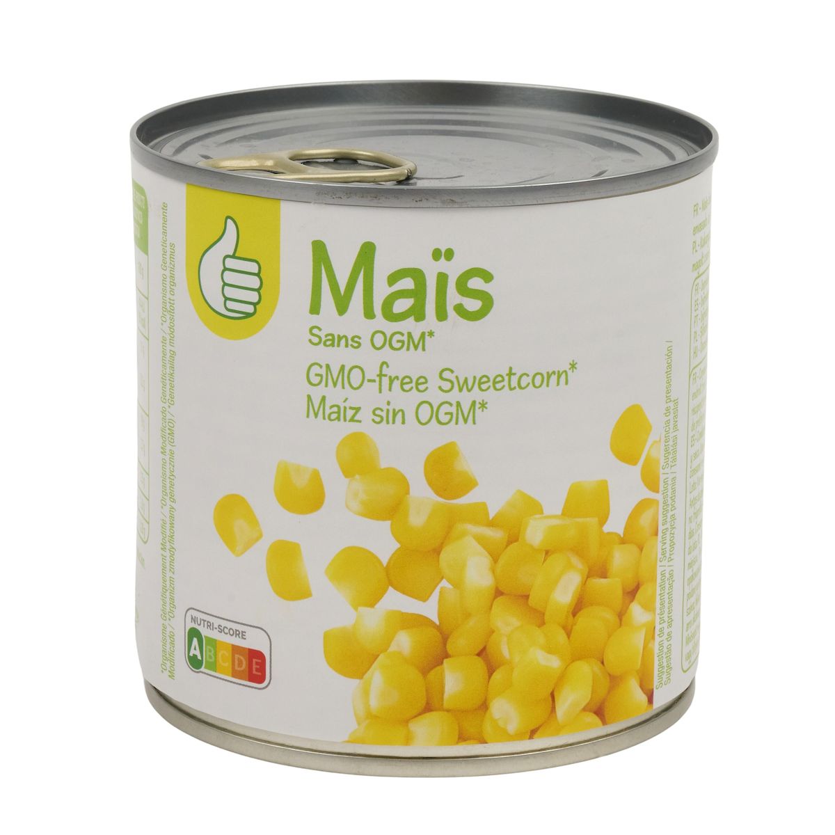 POUCE Maïs doux en grains sous vide 285g