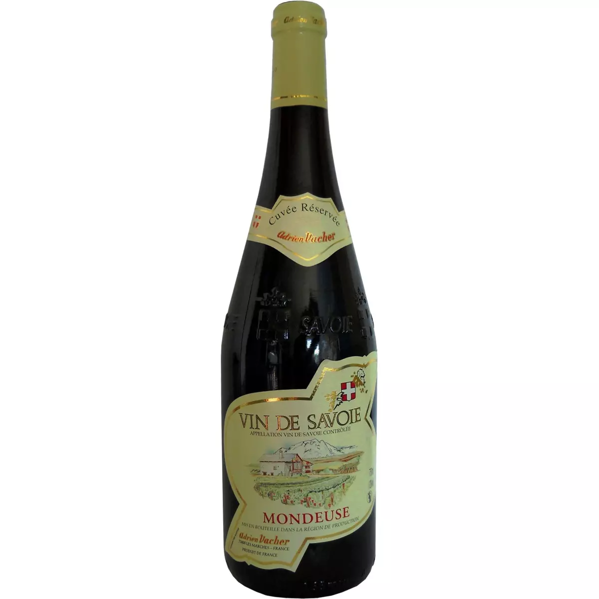 ADRIEN VACHER Vin rouge AOP Savoie Mondeuse 75cl
