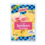 LUSTUCRU Ravioli jambon fromage 2-3 portions 300g