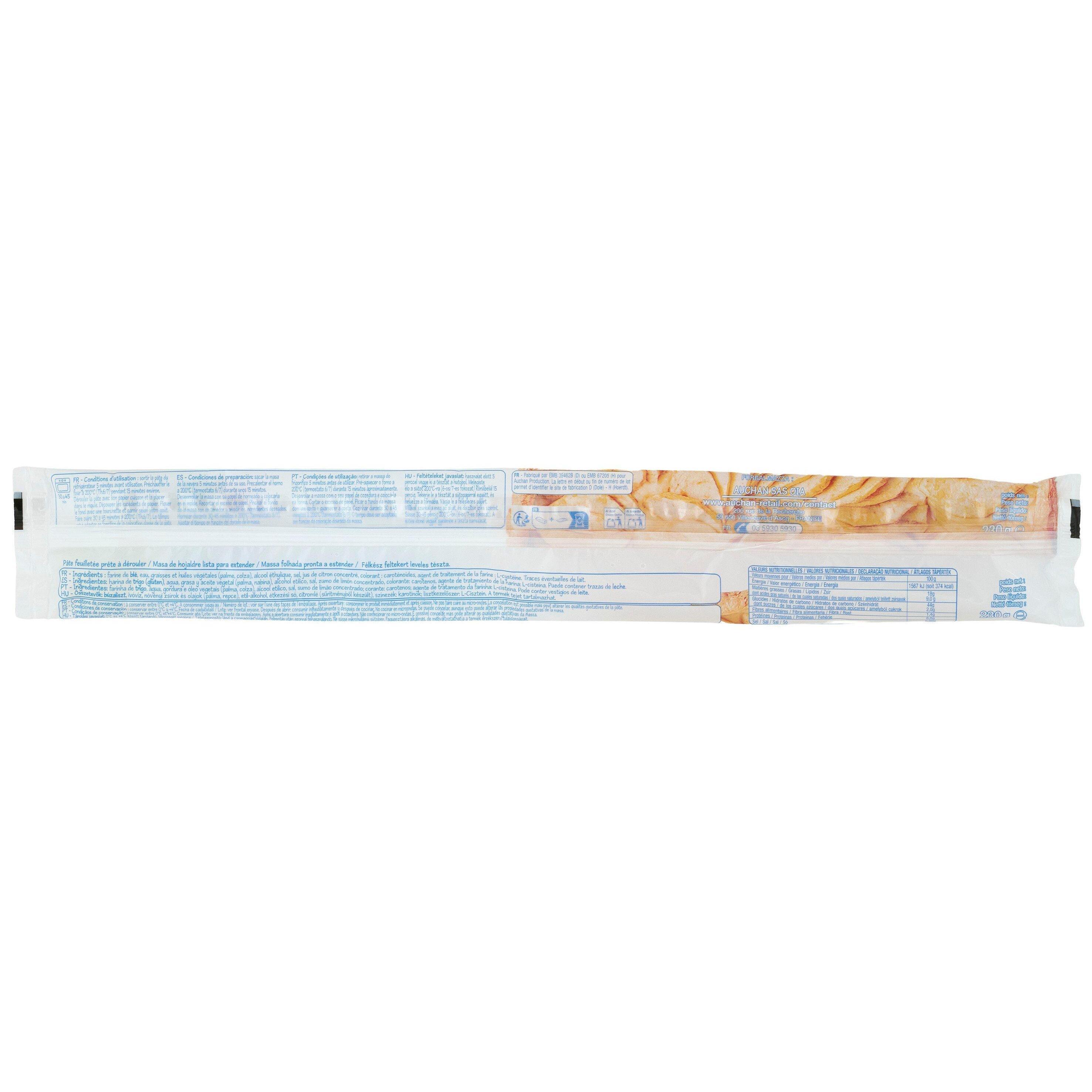 Voir la diapositive 3 : POUCE Pâte feuilletée 230 g