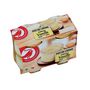 Voir la diapositive 2 : AUCHAN Pot de crème saveur vanille 4x100g
