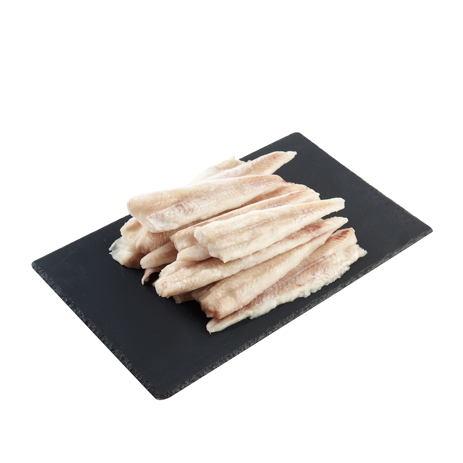 Voir la diapositive 2 : POUCE Tranche nature de filets de colin d'Alaska sans arête 10 pièces 1kg