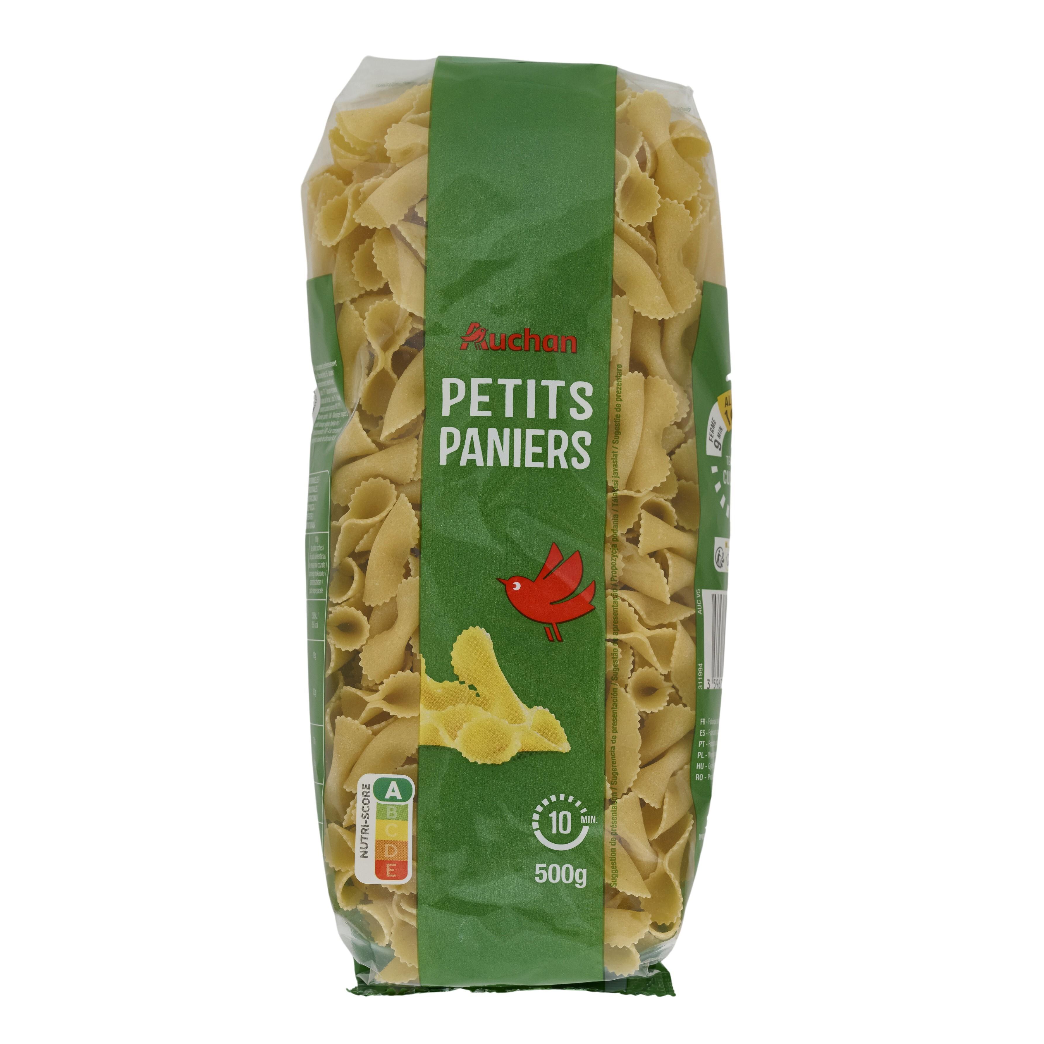 Voir la diapositive 4 : AUCHAN Petits paniers 500g