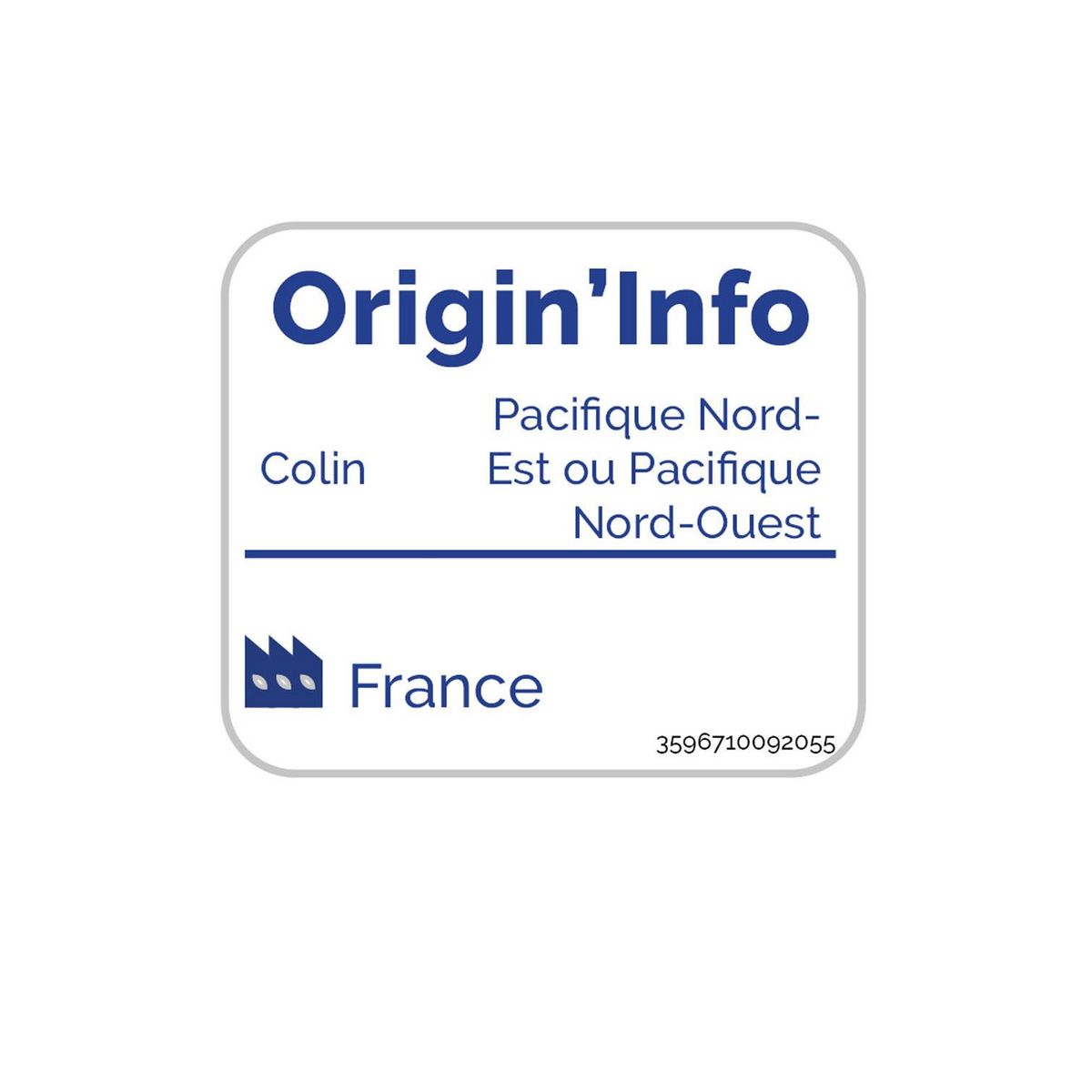 AUCHAN Colin d'Alaska sauce à l'oseille MSC 2 portions 400g