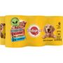 Voir la diapositive 1 : PEDIGREE Terrines saveurs boîtes pâtée à la viande pour chien 6x410g