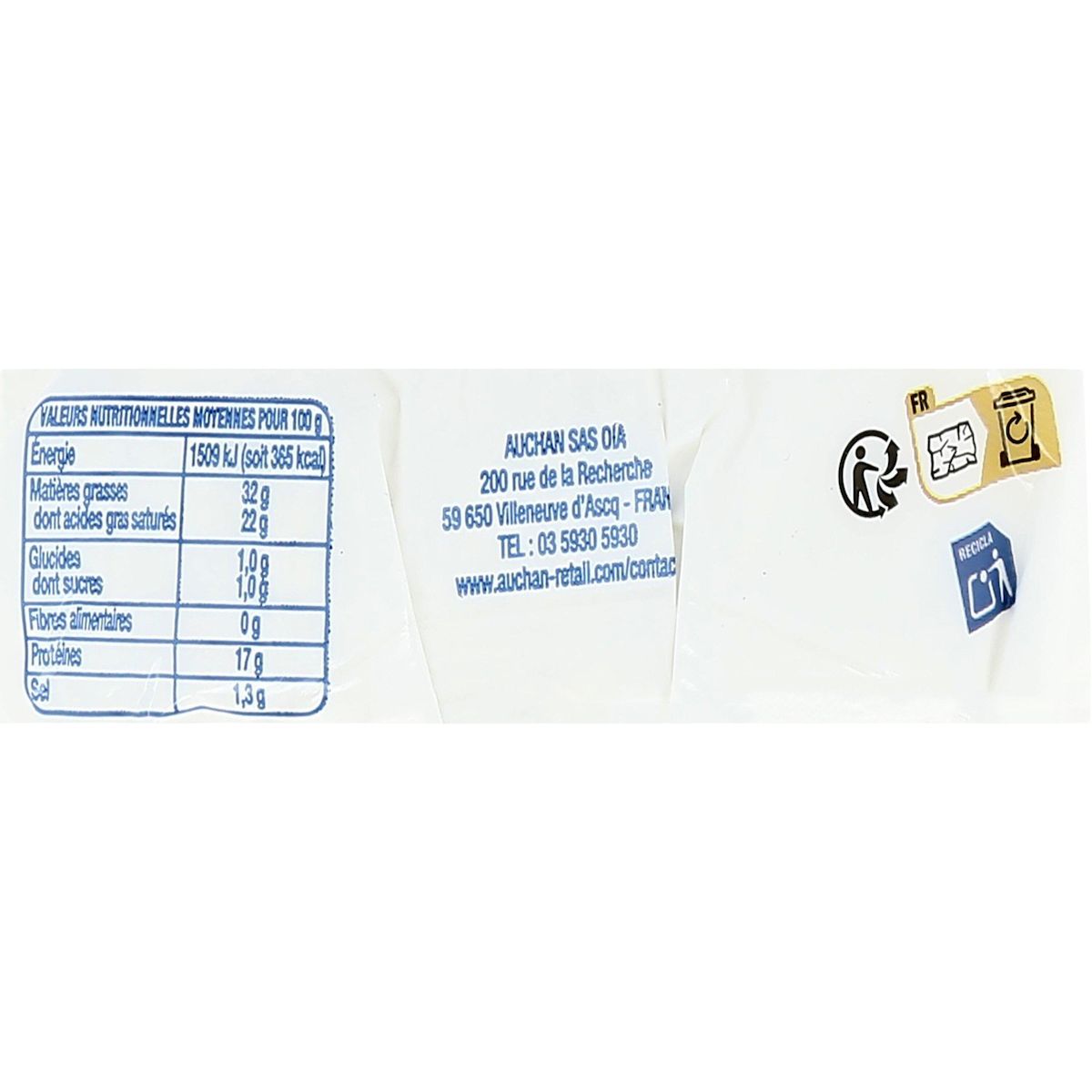 POUCE Double crème 180g