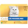 Voir la diapositive 2 : GOURMET Gold Boîtes les mousselines mousse à la viande et au poisson pour chat 12 boîtes 12x85g