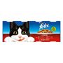 Voir la diapositive 4 : FELIX Boîtes émincés en gelée viandes poissons pour chat 4x400g