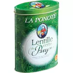 LA PONOTE Lentille verte du Puy 500g