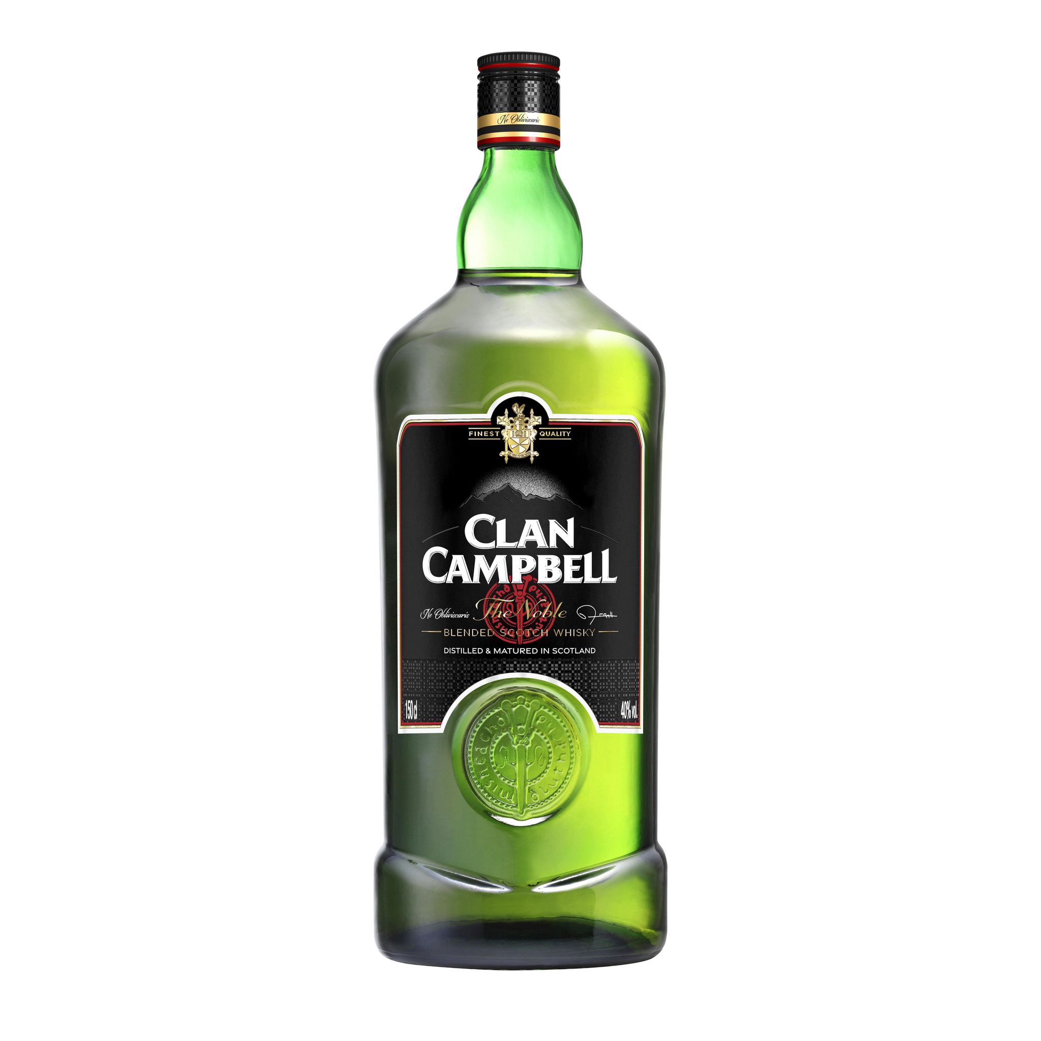 Voir la diapositive 2 : CLAN CAMPBELL Scotch whisky écossais blended malt 40% 1,5l