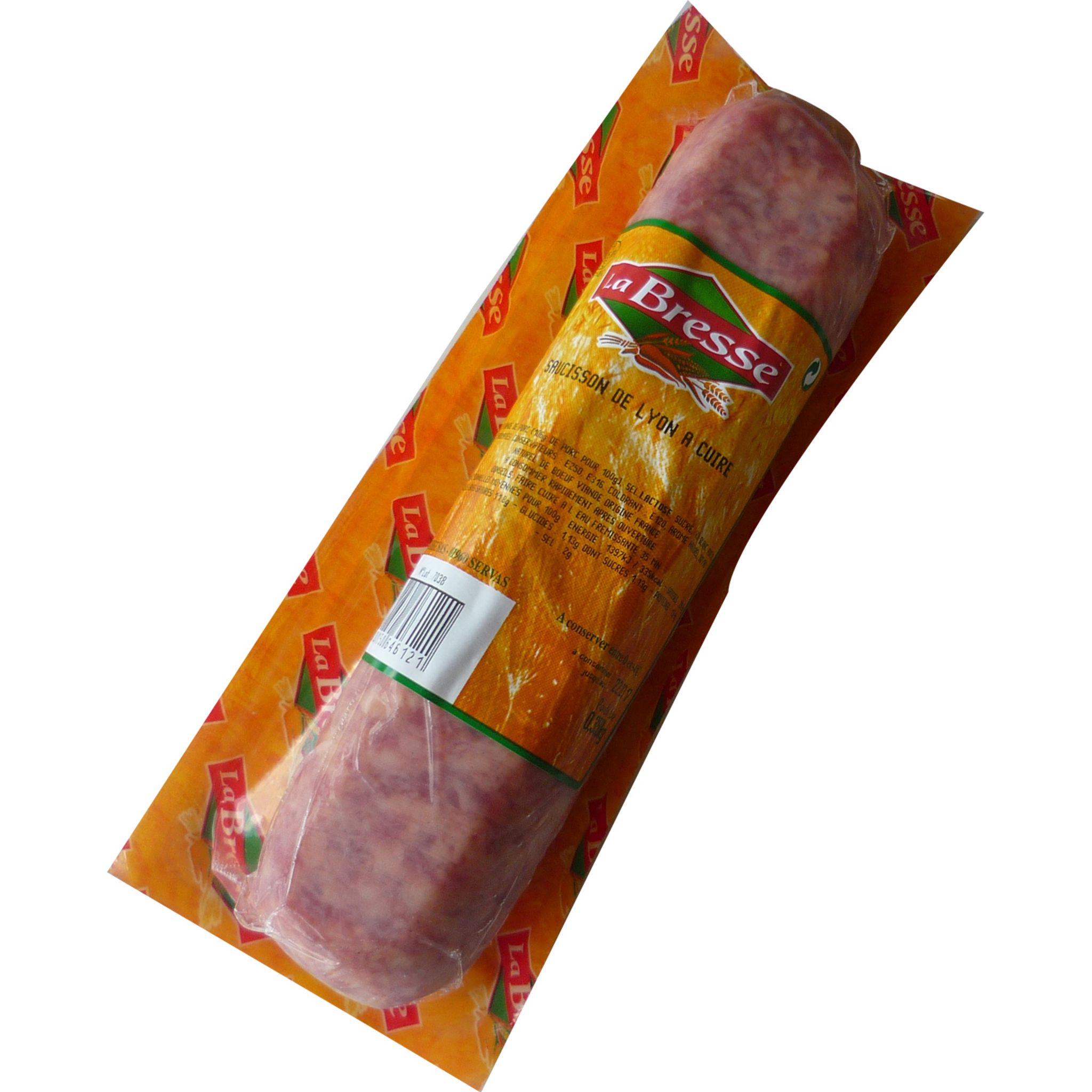 LA BRESSE Saucisse de Lyon à cuire 350g