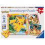 Voir la diapositive 2 : RAVENSBURGER Puzzle 3x49 pièces