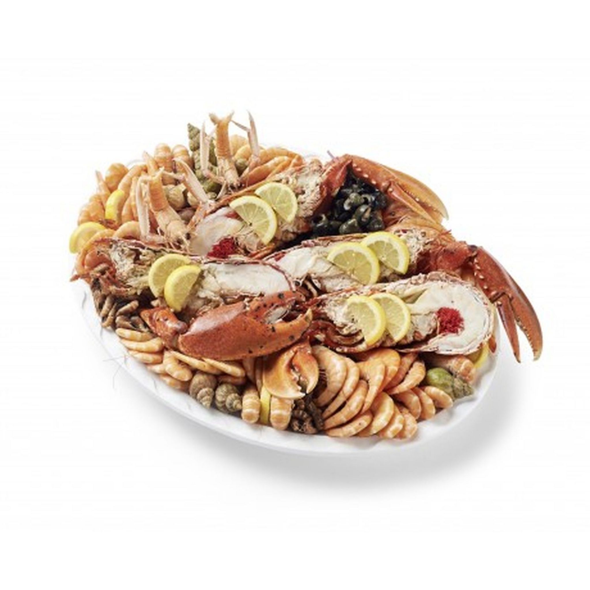 AUCHAN LE POISSONNIER Plateau de fruits de mer Homard 1 part 920g
