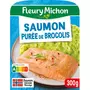 FLEURY MICHON Filet de saumon purée de brocolis 1 portion 300g