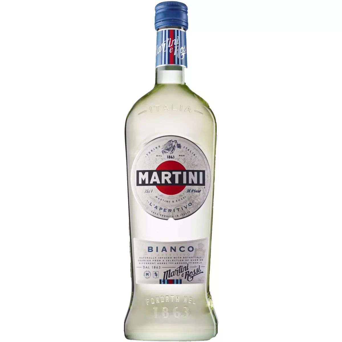 MARTINI Apéritif aromatisé à base de vin bianco 14,4% 1l
