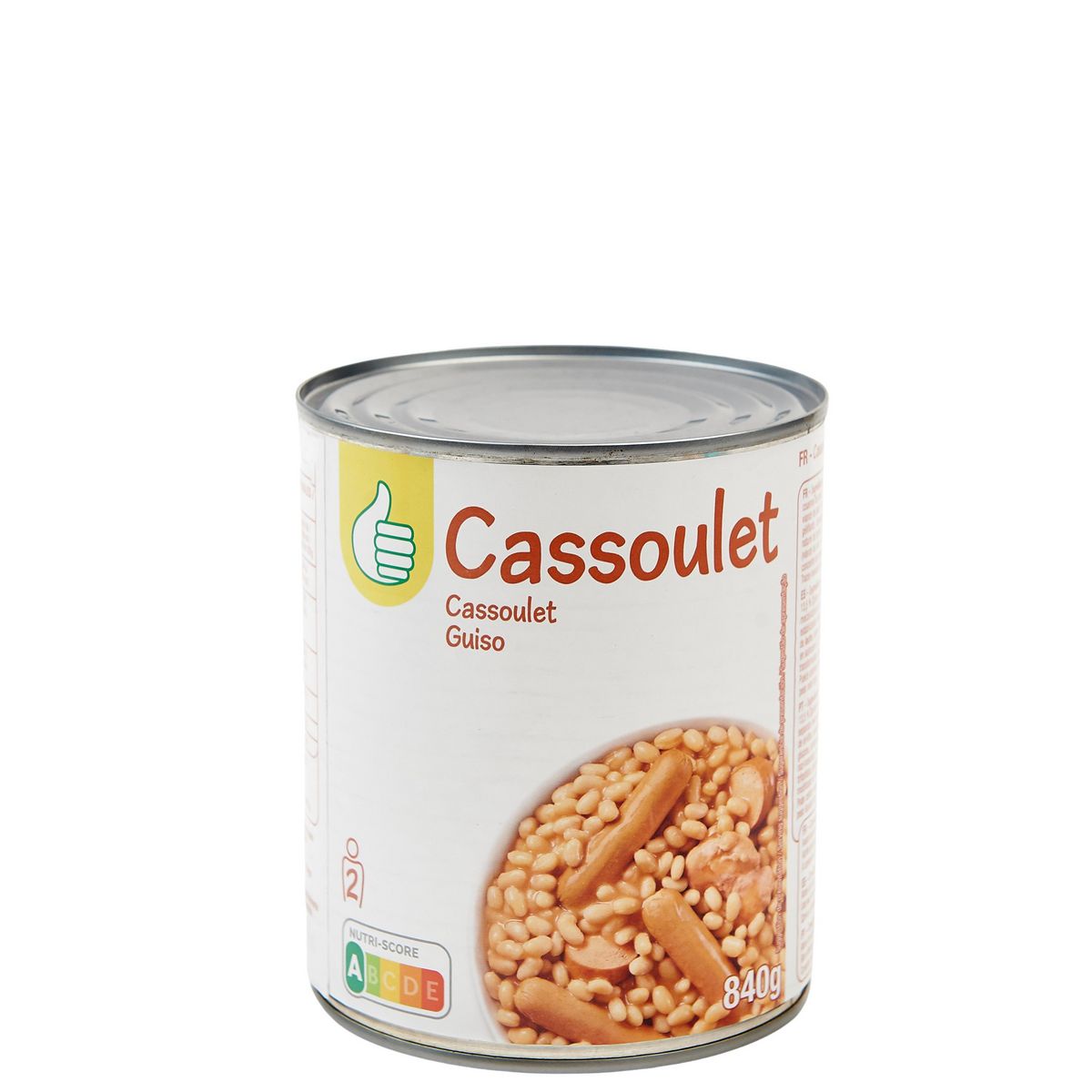 POUCE Cassoulet 2 personnes 840g