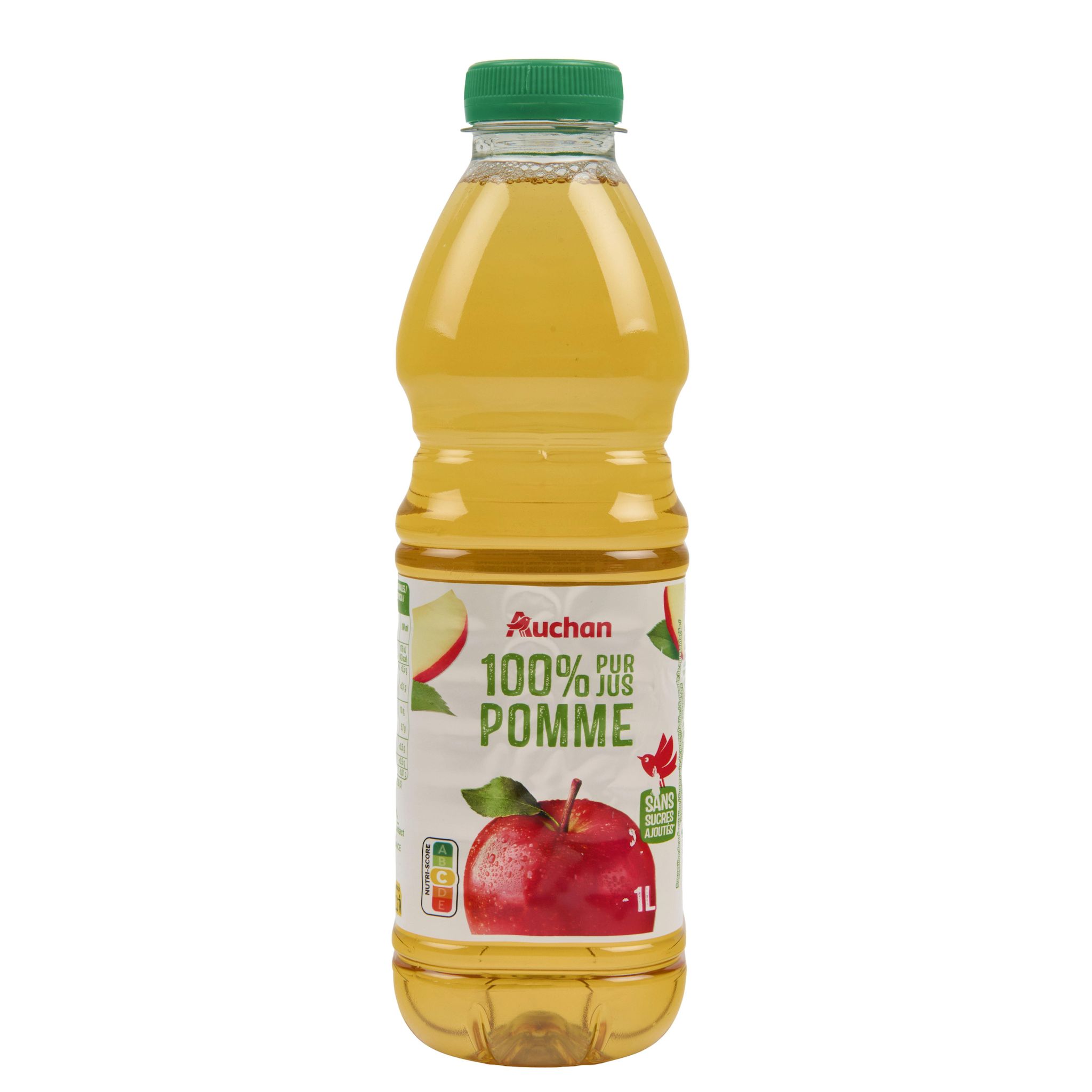 Voir la diapositive 3 : AUCHAN Pur jus de pomme 1l
