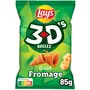 LAY'S Biscuits soufflés 3D's bugles goût fromage 85g