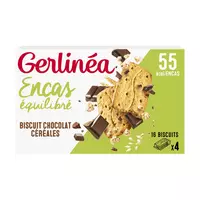 Promo Gerlinéa barres chocolatées noir & blanc chez Intermarché
