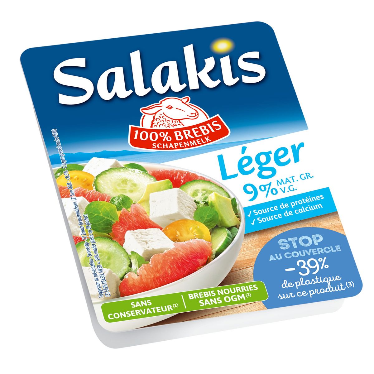 SALAKIS Fromage de brebis allégé 200g