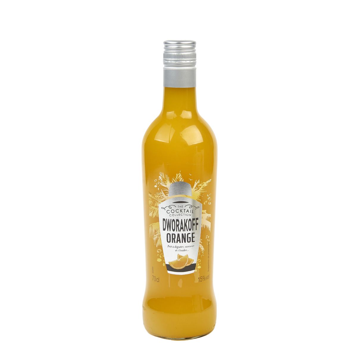 AUCHAN Cocktail vodka orange 15% 70cl