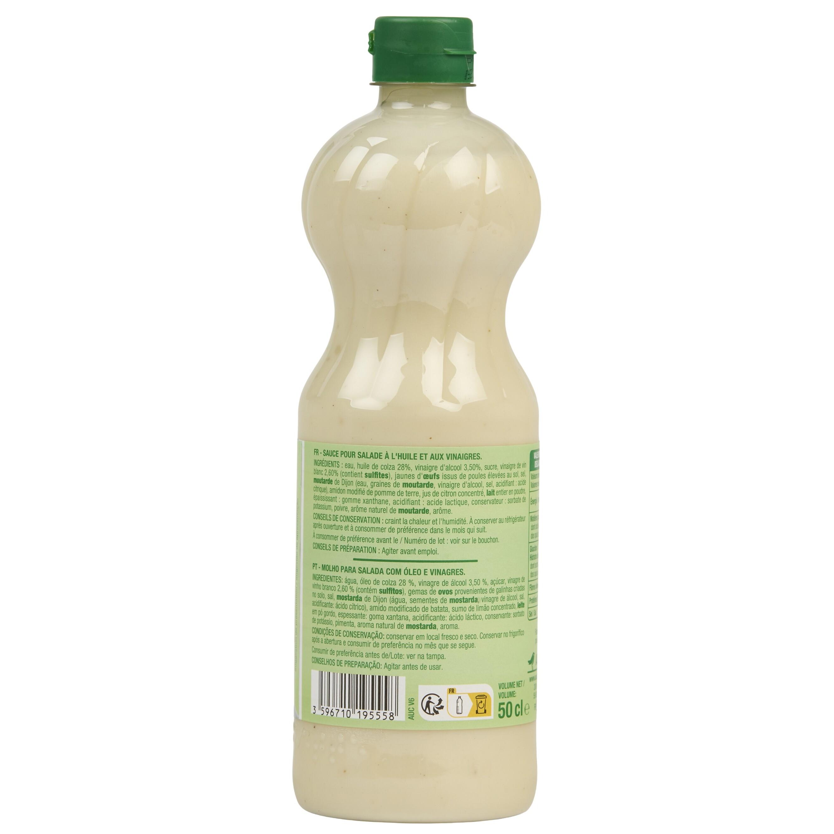 Voir la diapositive 2 : AUCHAN Sauce crudités nature 50cl
