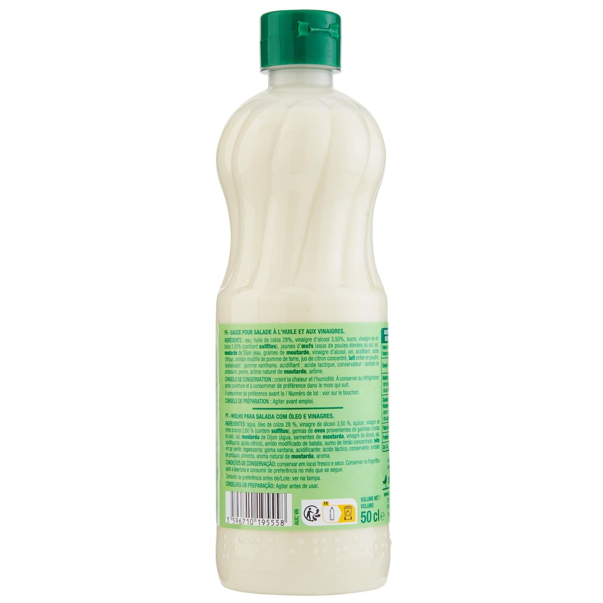 AUCHAN Sauce crudités nature 50cl