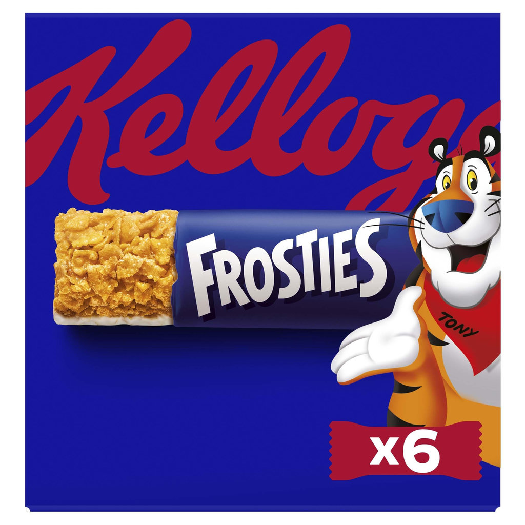 KELLOGG'S Frosties barres de céréales 6 barres 150g