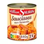 WILLIAM SAURIN Les saucisses aux haricots  840g