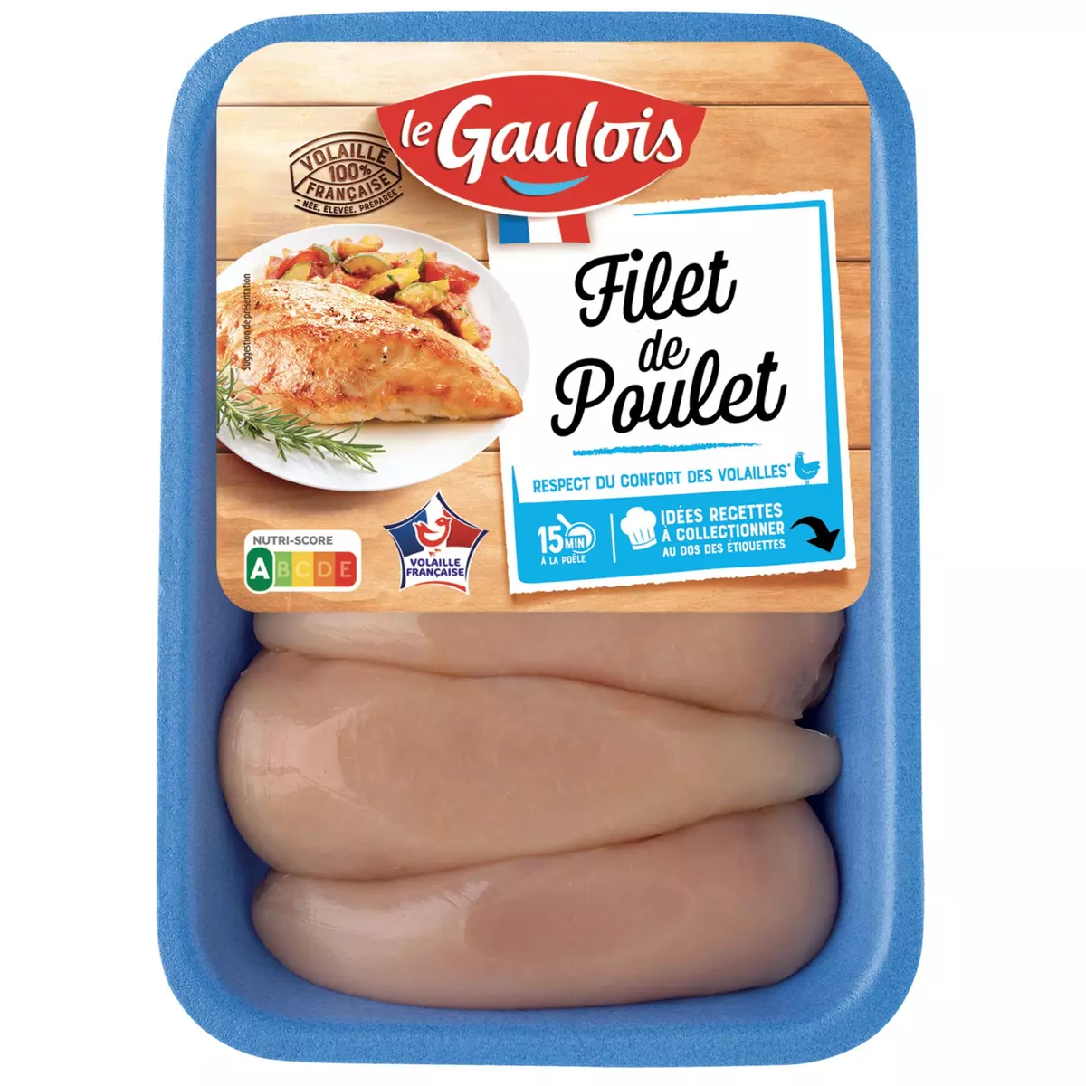 LE GAULOIS Filet de poulet 720g