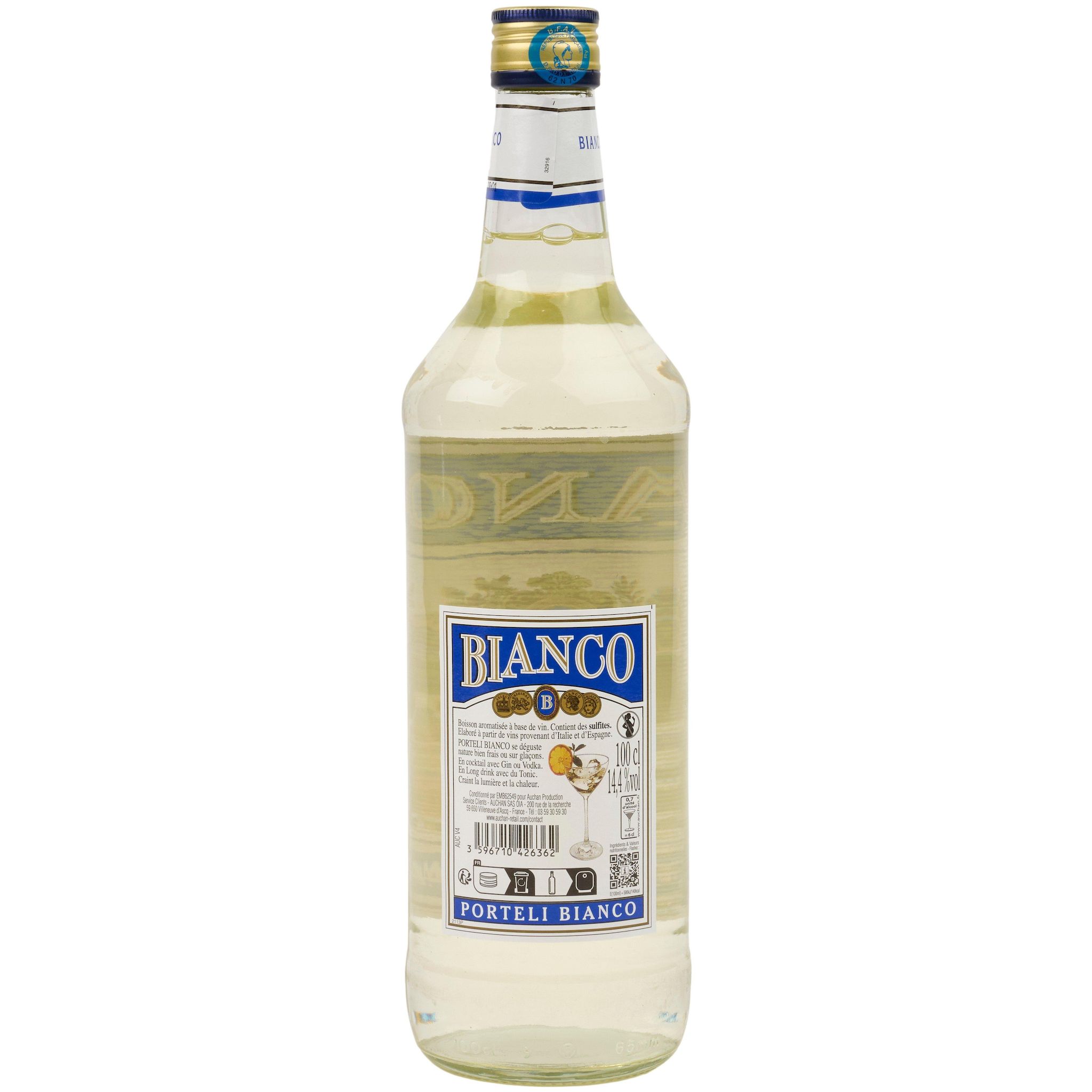 Voir la diapositive 3 : BIANCO Porteli 14.4% 1l