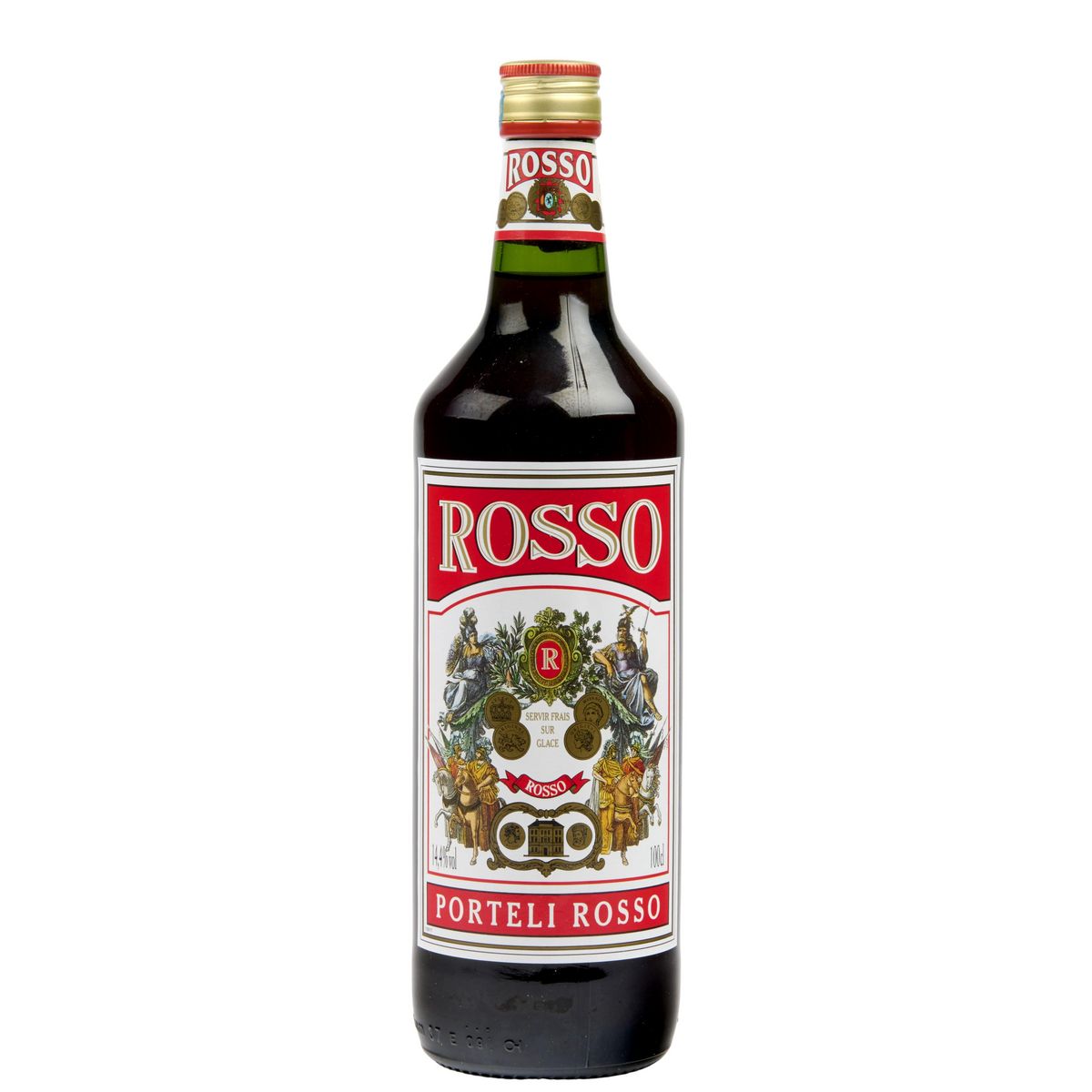 PORTELI Apéritif aromatisé à base de vin rosso 14,4% 1l