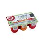 Voir la diapositive 2 : AUCHAN Mousse de fromage frais aux fruits 6x74g