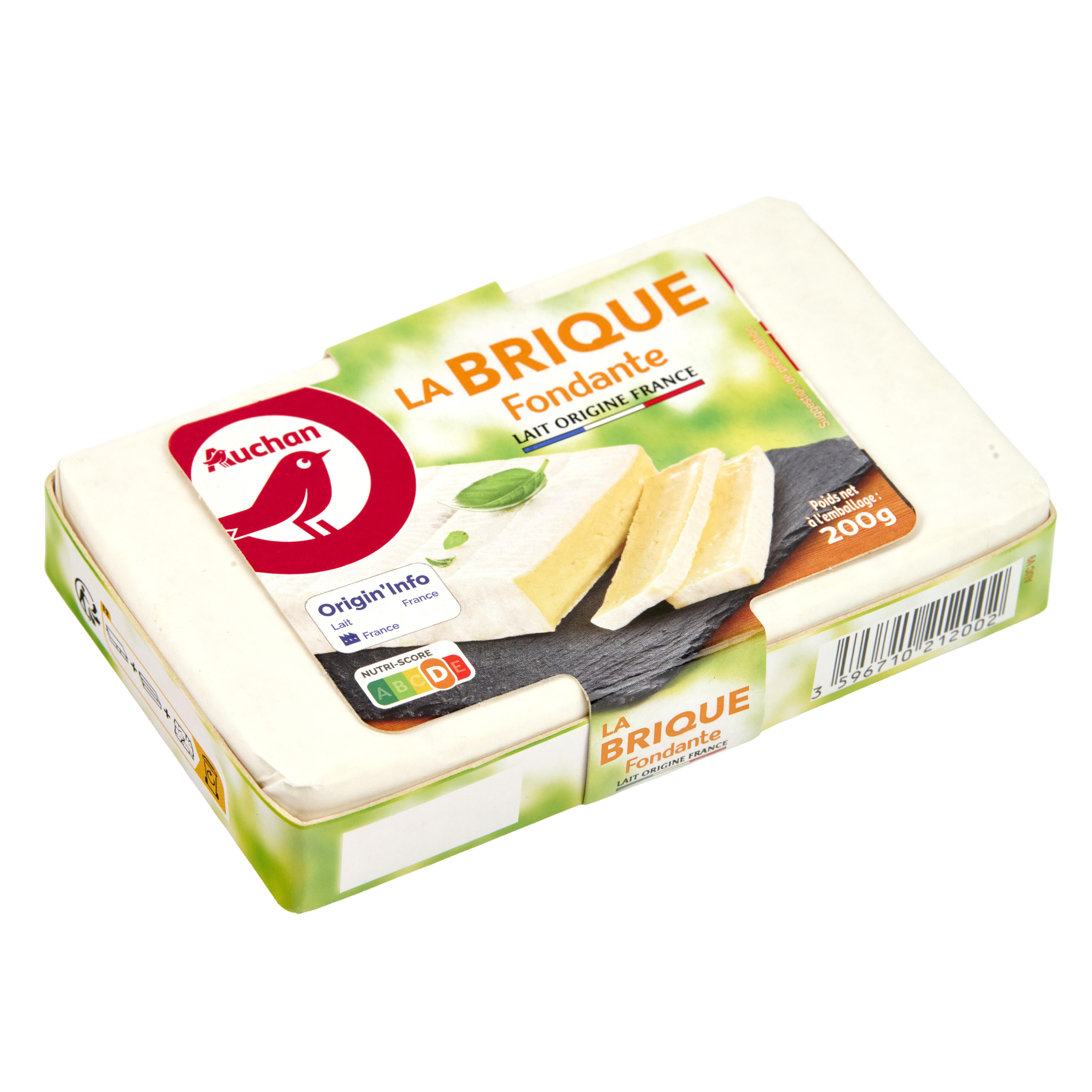 Voir la diapositive 2 : AUCHAN La brique 200g