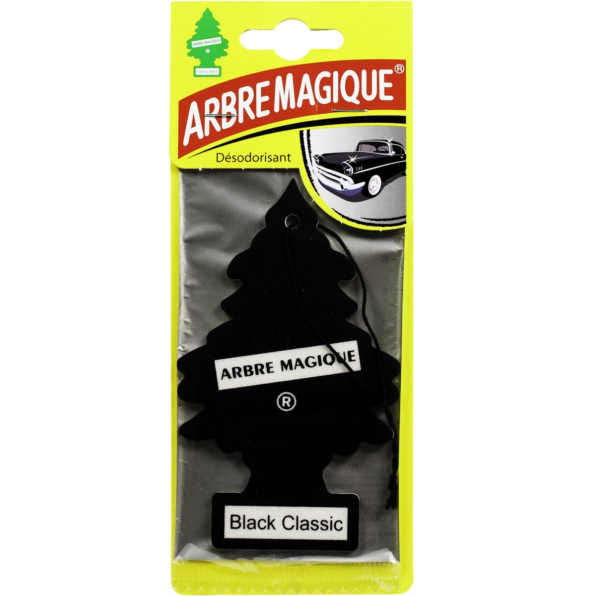 Désodorisant sapin parfum black classic