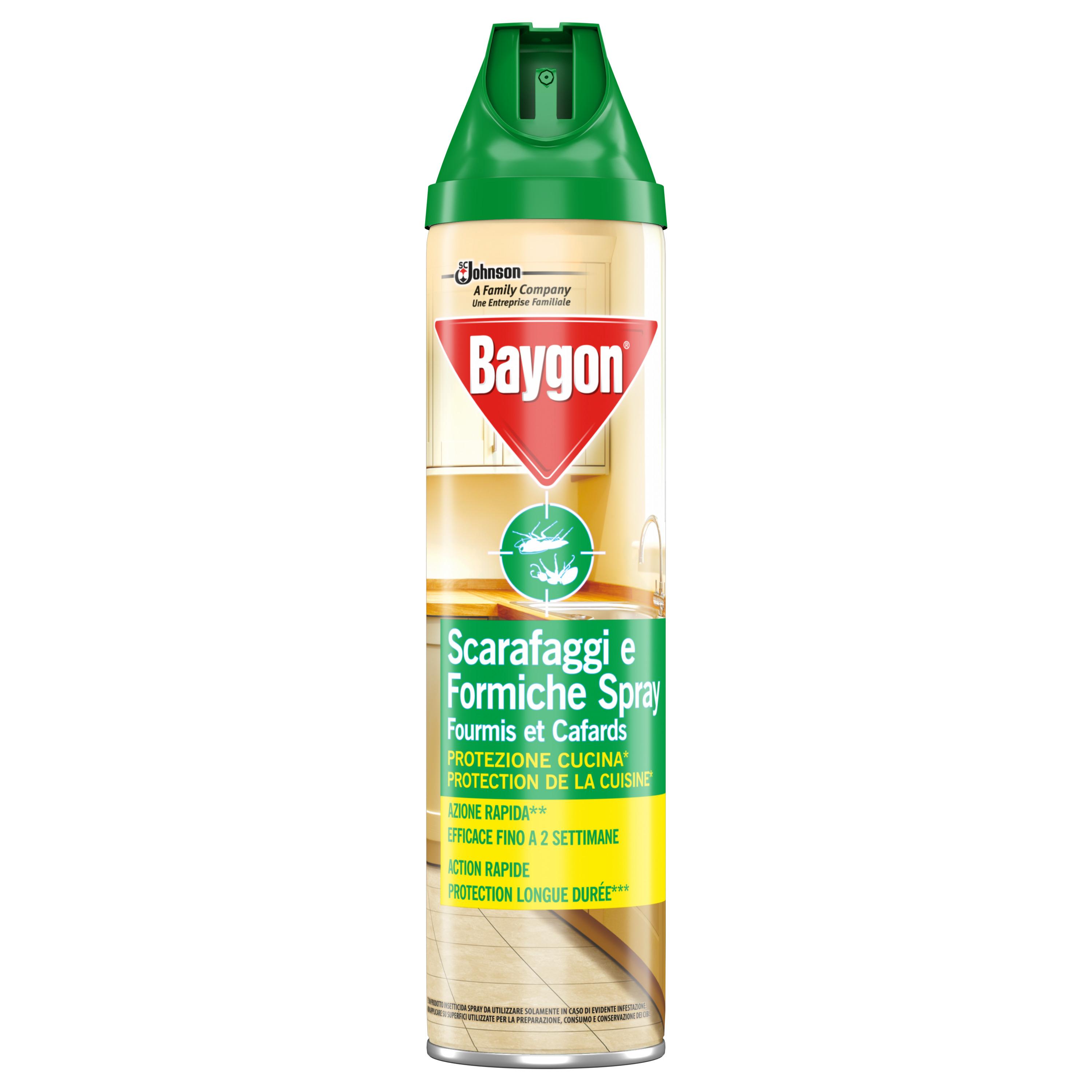 Voir la diapositive 3 : BAYGON Spray anti-fourmis et cafards 400ml