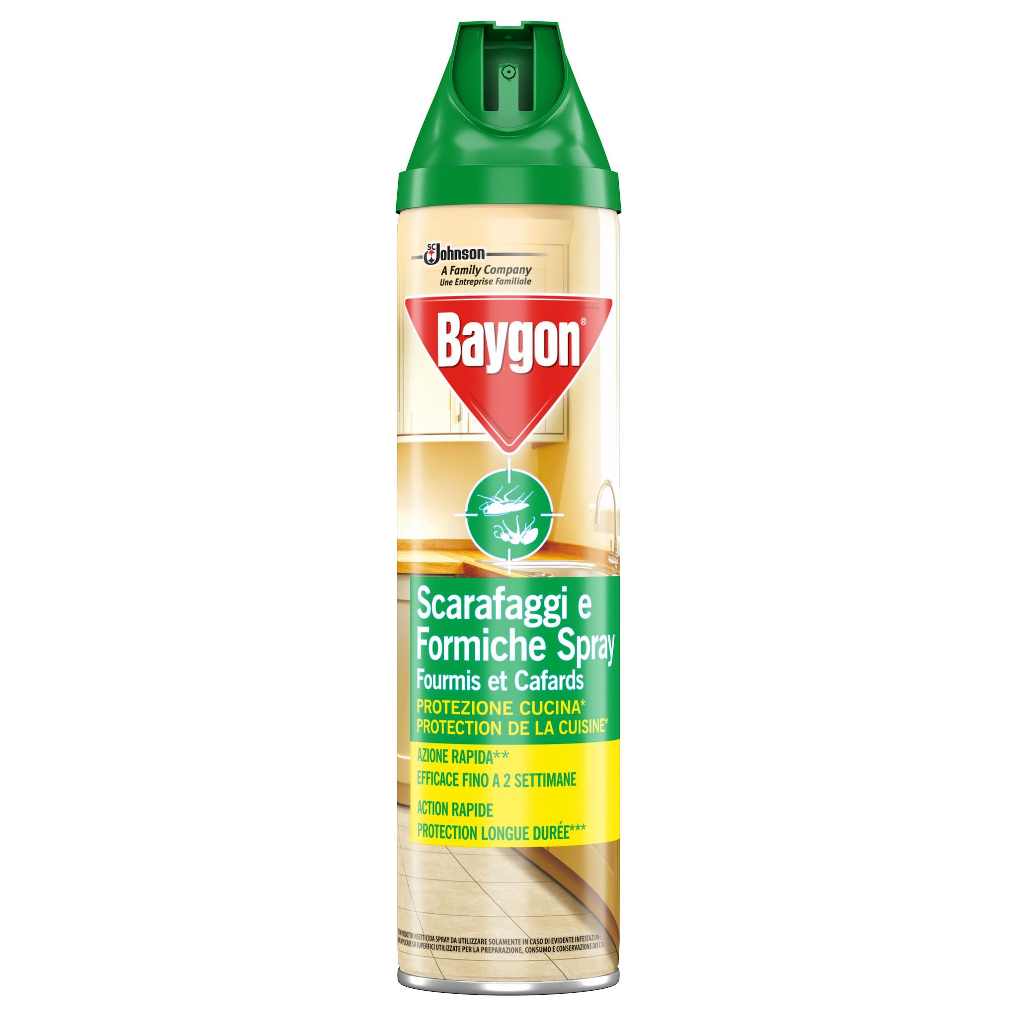 Voir la diapositive 3 : BAYGON Spray anti-fourmis et cafards 400ml