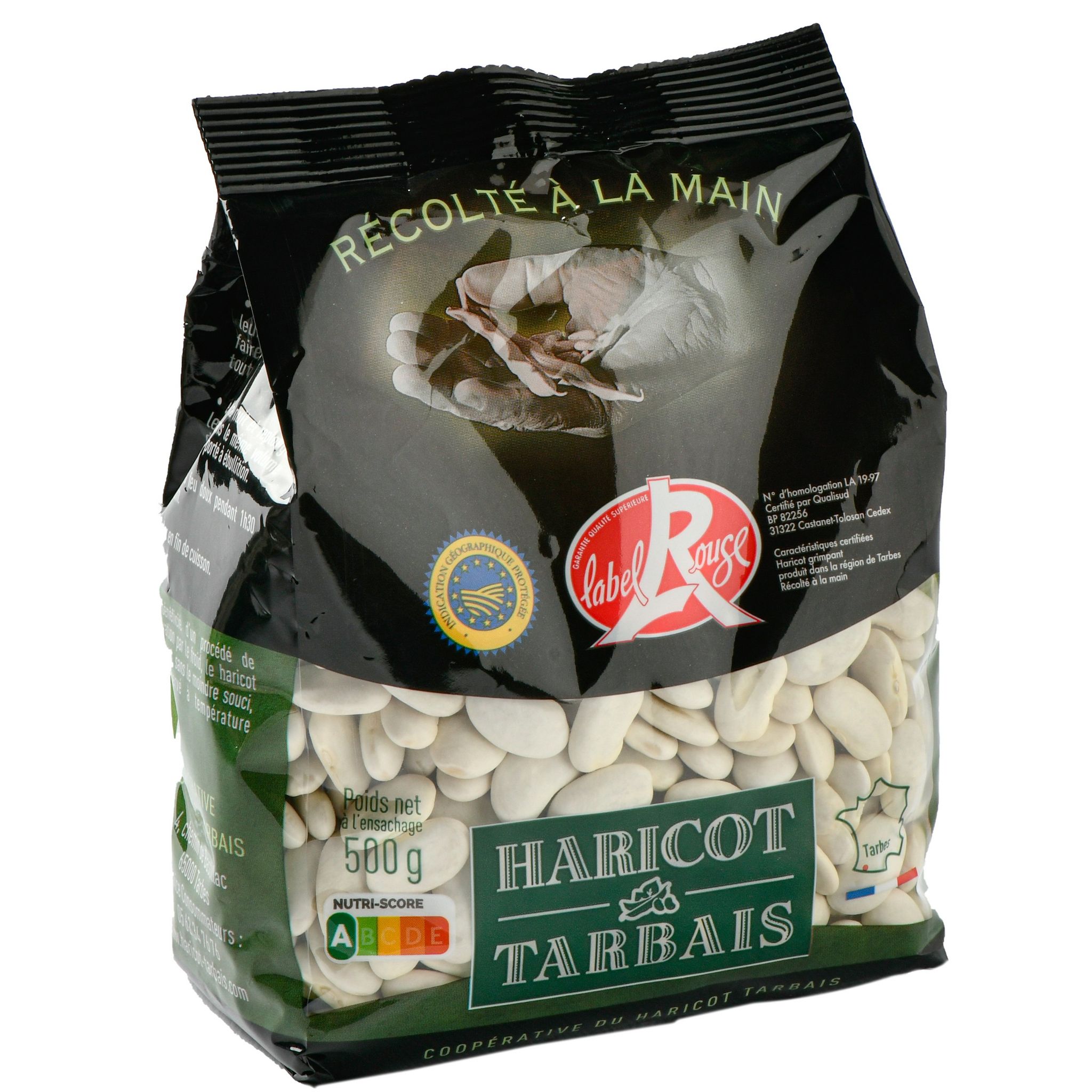 HARICOT TARBAIS Haricots Tarbais secs IGP Label Rouge 500g