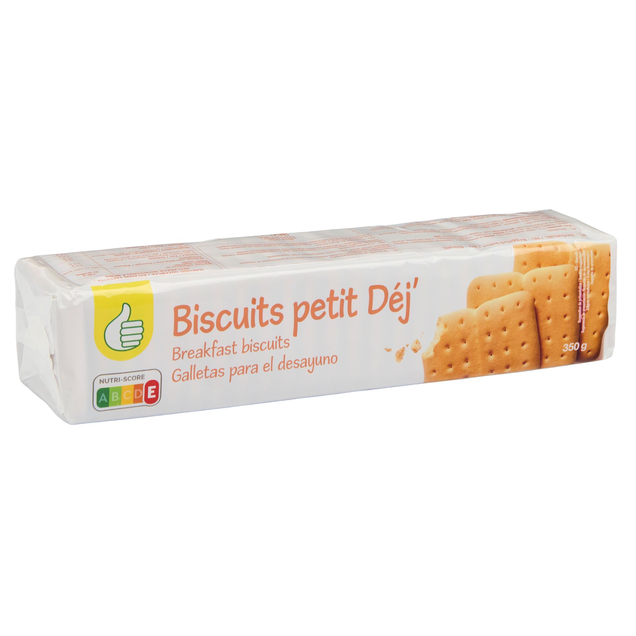 Voir la diapositive 3 : POUCE Biscuits petit-déjeuner 25 biscuits 350g