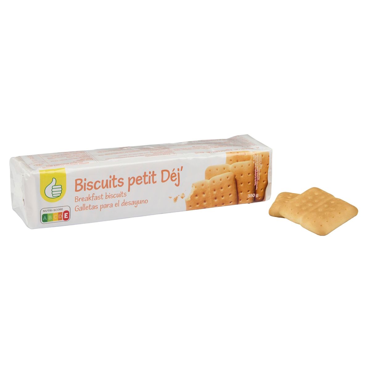 POUCE Biscuits petit-déjeuner 25 biscuits 350g