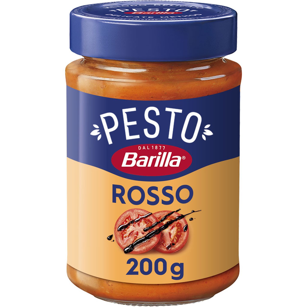 BARILLA Sauce pesto rosso au vinaigre balsamique de Modène en bocal 200g
