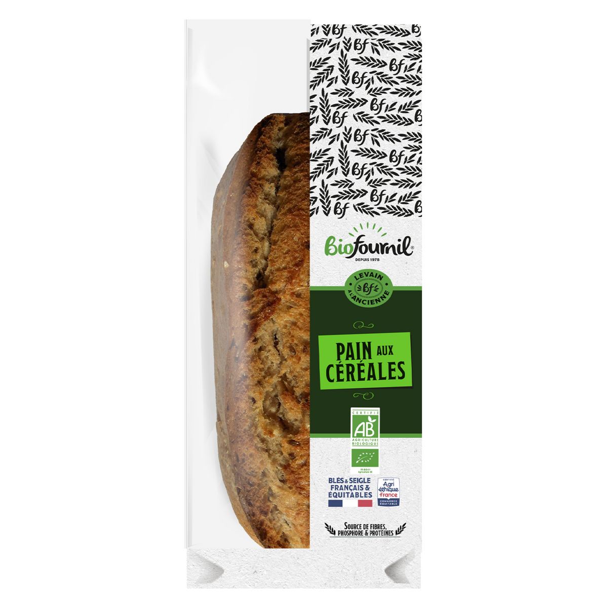 BIOFOURNIL Pain bio céréales 400g