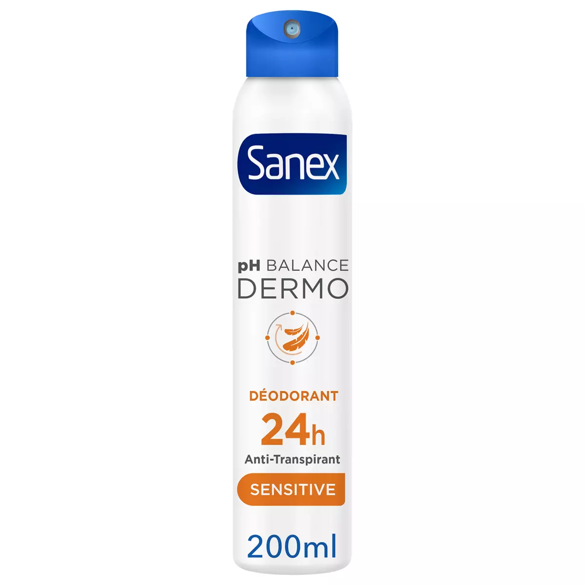 SANEX Déodorant spray 24h dermo sensitive anti-transpirant 200ml