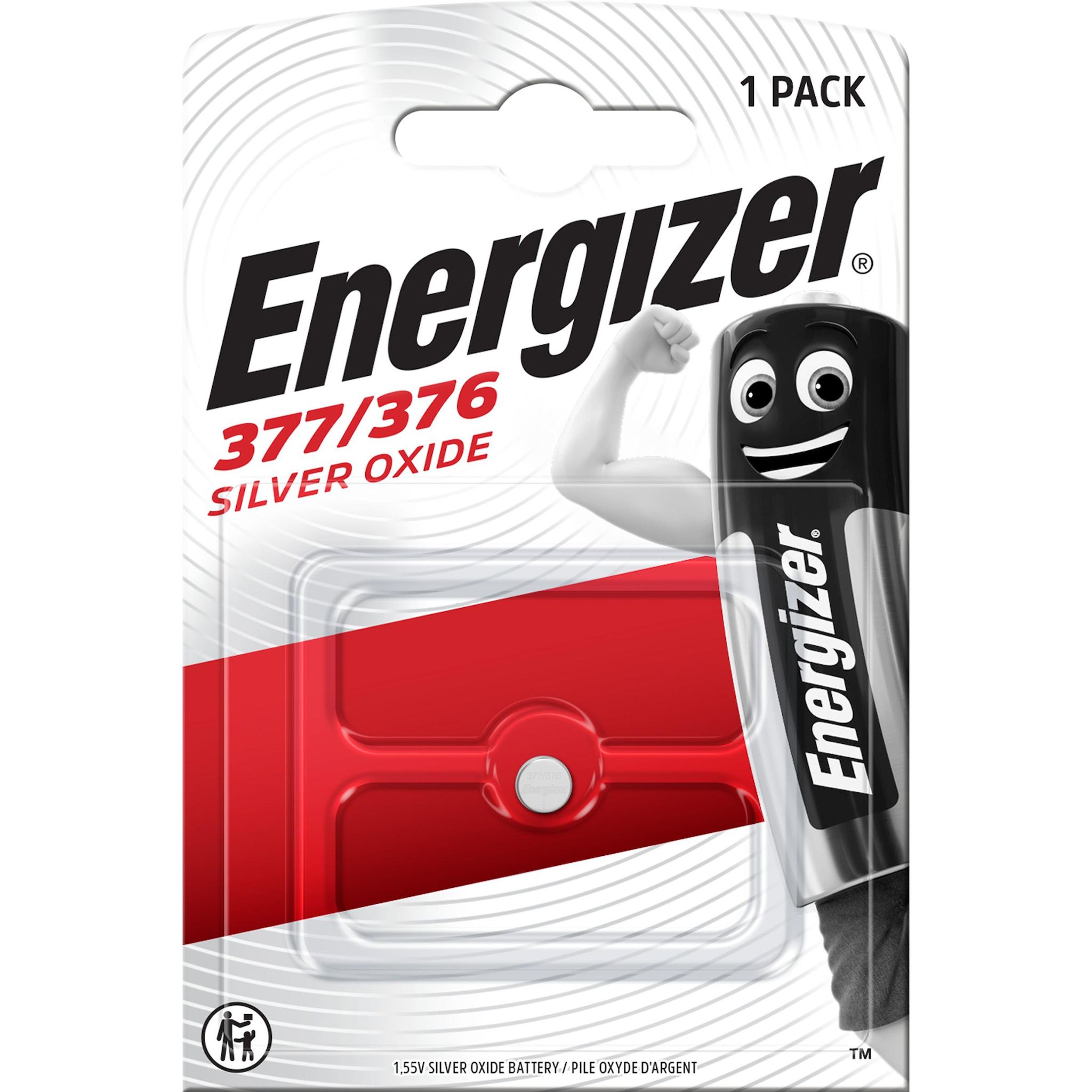 ENERGIZER Pile Bouton 376/377 1,5V