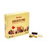 Voir la diapositive 2 : AUCHAN Assortiment de biscuits fins au chocolat belge 40 biscuits 375g