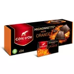 COTE D'OR Mignonnettes de chocolat noir orange 240g