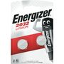 Voir la diapositive 3 : ENERGIZER Lot de 2 piles CR/2032 lithium 3v