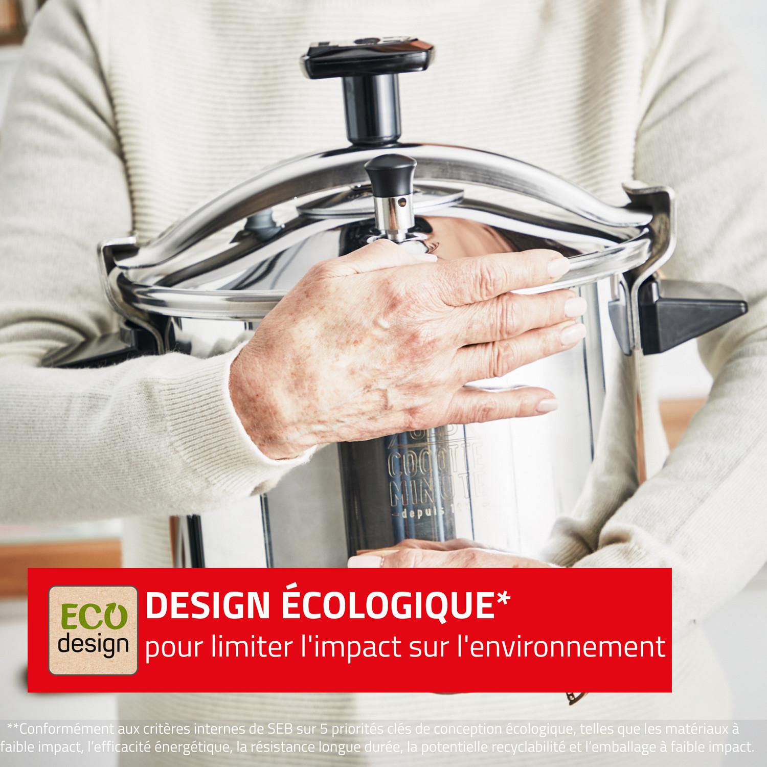 Voir la diapositive 4 : SEB Autocuiseur P05307 authentique 6l tous feux dont induction