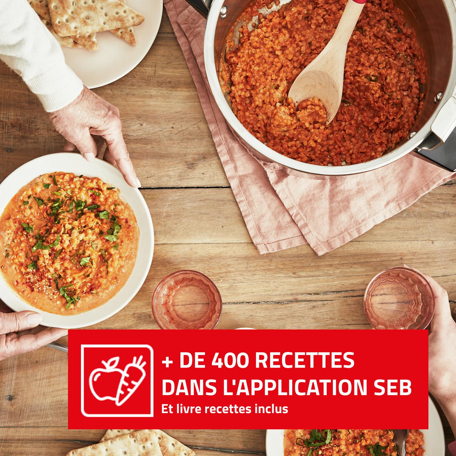Voir la diapositive 5 : SEB Autocuiseur P05307 authentique 6l tous feux dont induction