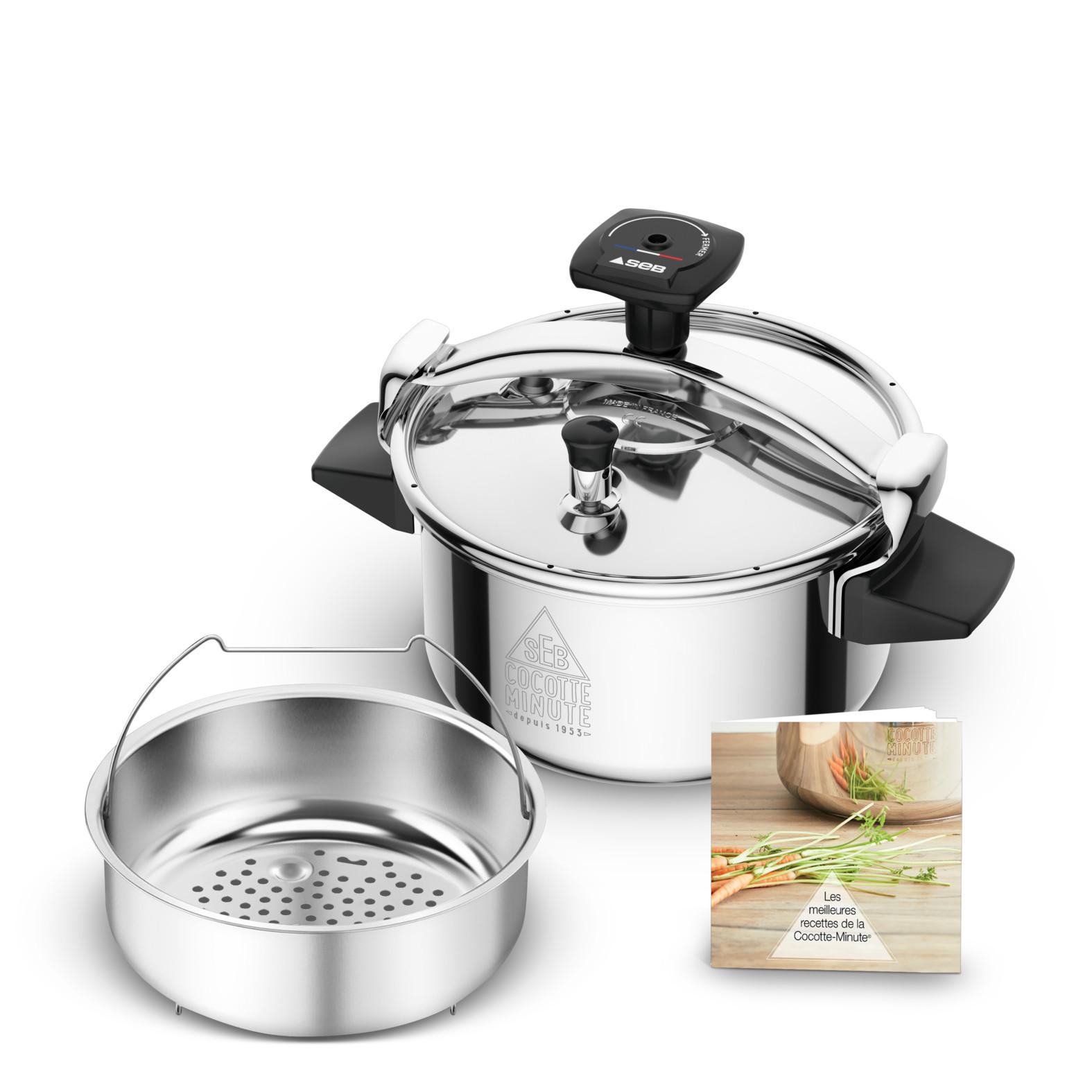 SEB Autocuiseur P0530600 authentique 4.5l tous feux dont induction